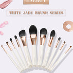 Makeup Brushes Set White ABS Handle  Professional  Kits