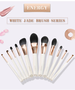 Makeup Brushes Set White ABS Handle  Professional  Kits