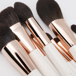 Makeup Brushes Set White ABS Handle  Professional  Kits