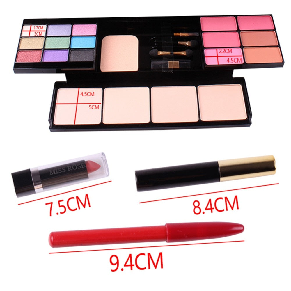 MISS ROSE Makeup Set Box Combination Eyeshadow Lipstick