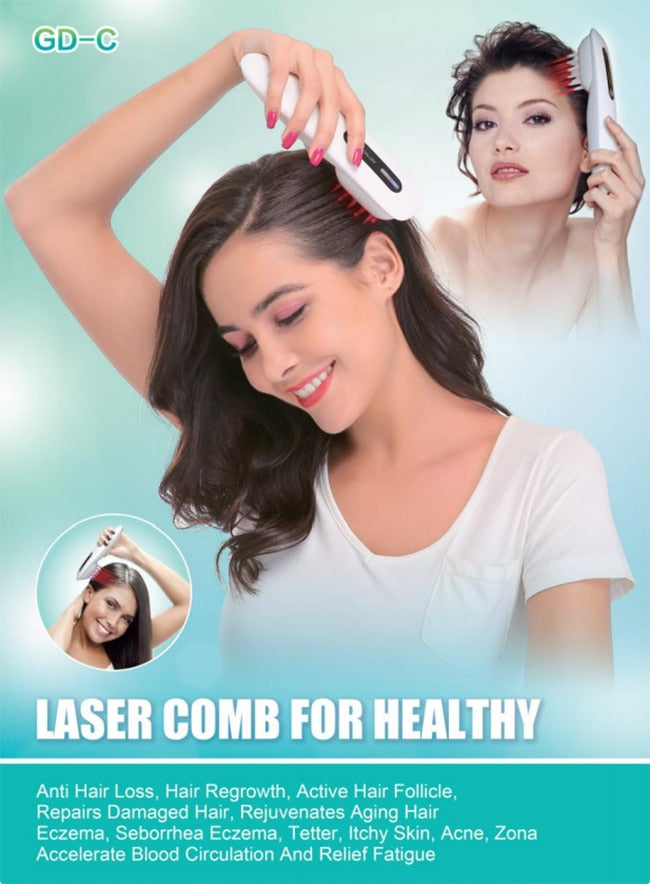 LASTEK Hair Growth Solution 650nm Laser Comb