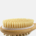 Wood  Body Brush Massager Bath Shower  Double-sided