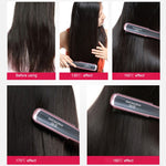 Electric Straightener Brush  Hair Care Styling