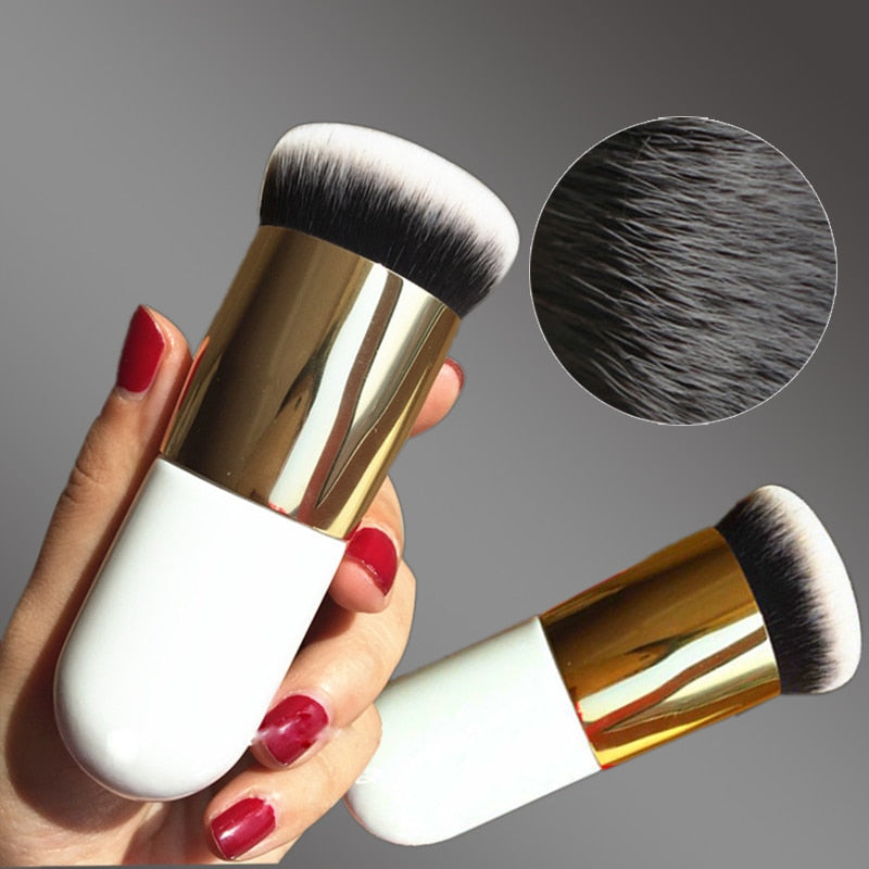 1pc Professional Chubby Pier Foundation Brush