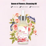 Rose Cleansing Facial Oil Remove Black Point Massage