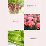 Rose Cleansing Facial Oil Remove Black Point Massage