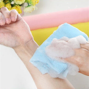 Nylon Wash Cloth Bath Towel Skin Exfoliating