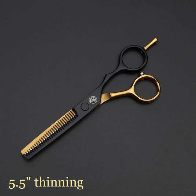 Japan Original 5.5 6.0 Professional Hairdressing Scissors Professional Barber Scissors Set Hair Cutting Shears Scissor Haircut