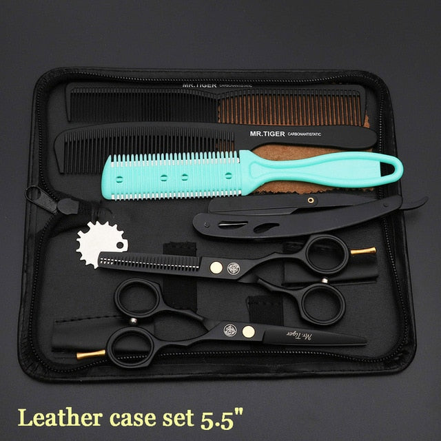 Japan Original 5.5 6.0 Professional Hairdressing Scissors Professional Barber Scissors Set Hair Cutting Shears Scissor Haircut