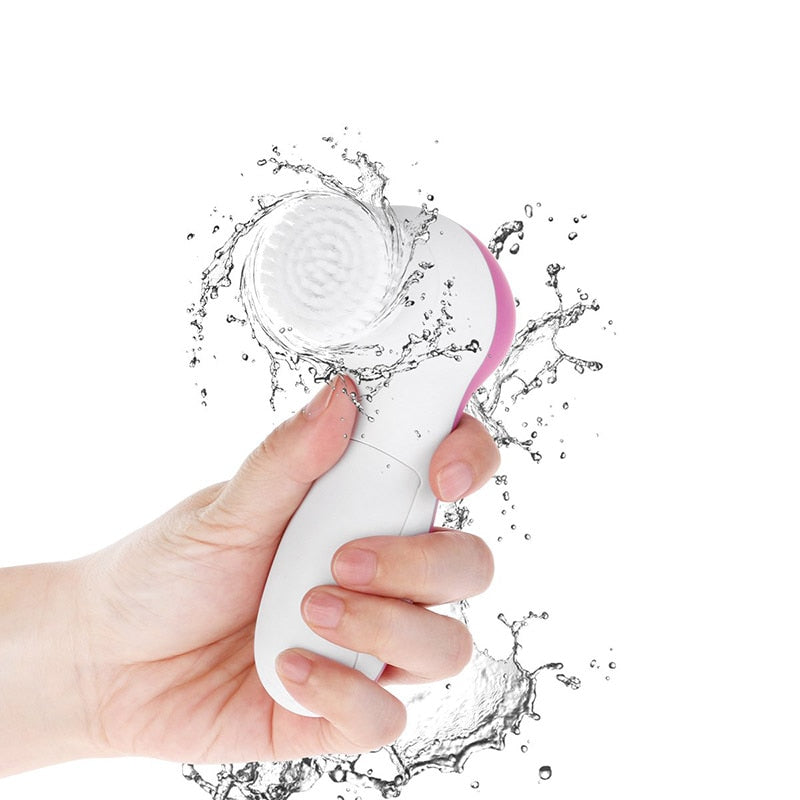 5 in 1 Silicone Facial Brush