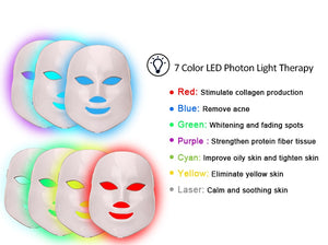 Led Face Mask  Skin Rejuvenation  Light Therapy  LED Photon Mask Light