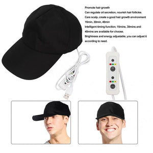 Hair Growth Hat Cap Oil Control Adjustable Hair Loss Therapy