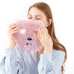 Face Mask Natural Stone Crystal Masks Cold Therapy Eye Facial