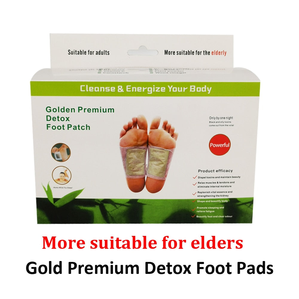 Foot Patch Bamboo Detox  Pads With Adhesive Foot Care