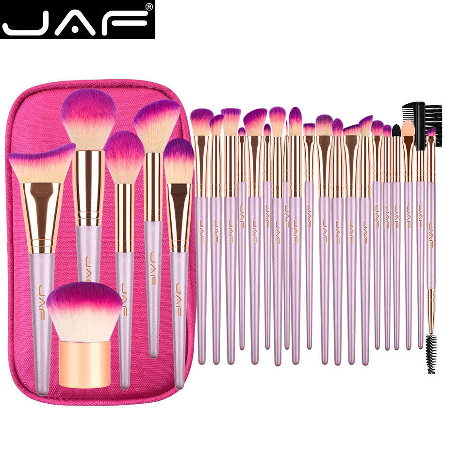 Makeup Brushes Tool with Holder Zipper  High Quality