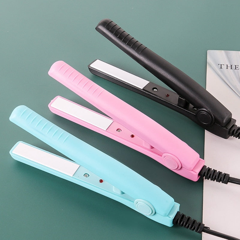 2020 New Mini Hair Straightener Curling hair clipper