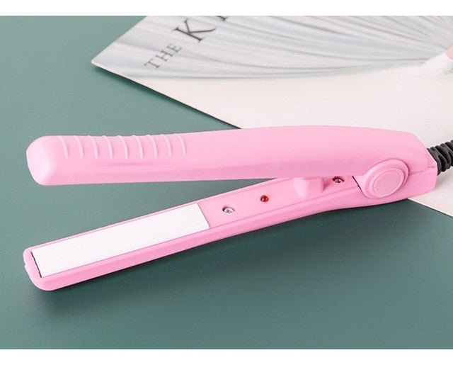 2020 New Mini Hair Straightener Curling hair clipper