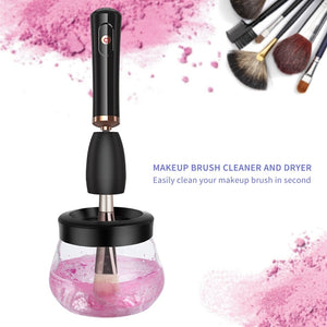 Electric Makeup Brush Cleaner And Dryer Machine  Plug Automatic