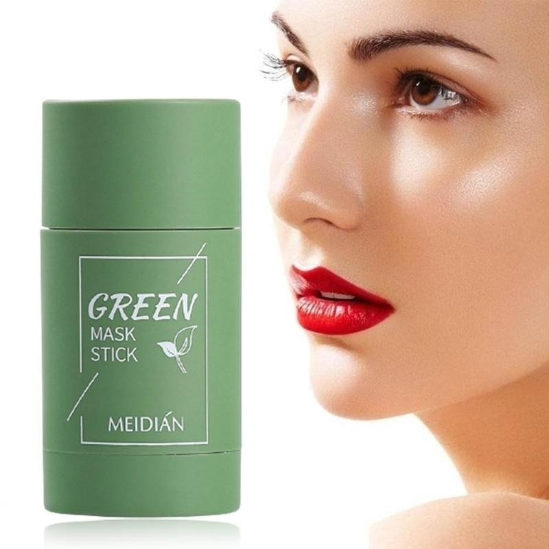 Green Tea Cleansing Clay Stick Mask Acne Cleansing Stick