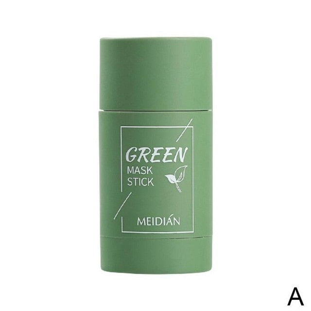 Green Tea Cleansing Clay Stick Mask Acne Cleansing Stick