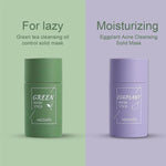 Green Tea Cleansing Clay Stick Mask Acne Cleansing Stick