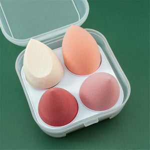 4pcs Makeup Blender Cosmetic Puff Makeup Sponge