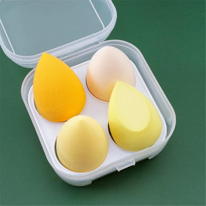 4pcs Makeup Blender Cosmetic Puff Makeup Sponge