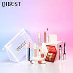 QIBEST Professional Makeup Set Cosmetic Kits Eyeshadow Lipstick Blusher