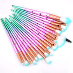 FLD Professional Eyelash Makeup Brushes Set