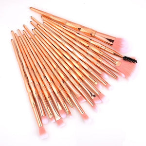 FLD Professional Eyelash Makeup Brushes Set