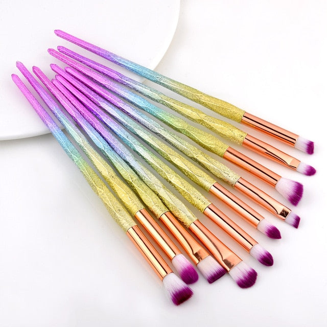 FLD Professional Eyelash Makeup Brushes Set