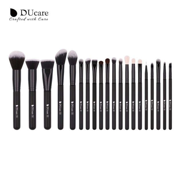 DUcare   Makeup Brushes Set Beauty Natural Hair