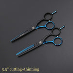 Japan Original 5.5 6.0 Professional Hairdressing Scissors Professional Barber Scissors Set Hair Cutting Shears Scissor Haircut