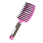 Huiyun Hot Hair Brush Boar Bristle Scalp Massager Comb Nylon Women Wet Curly Tangle Brushes Salon Detagling Hairdressing Styling