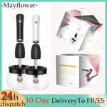 Electric Makeup Brush Cleaner And Dryer Machine  Plug Automatic