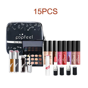 MakeUp Sets Cosmetics Kit Eyeshadow Lipstick Eyebrow Pencil Lip Gloss