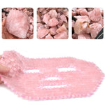 Face Mask Natural Stone Crystal Masks Cold Therapy Eye Facial