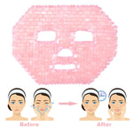 Face Mask Natural Stone Crystal Masks Cold Therapy Eye Facial