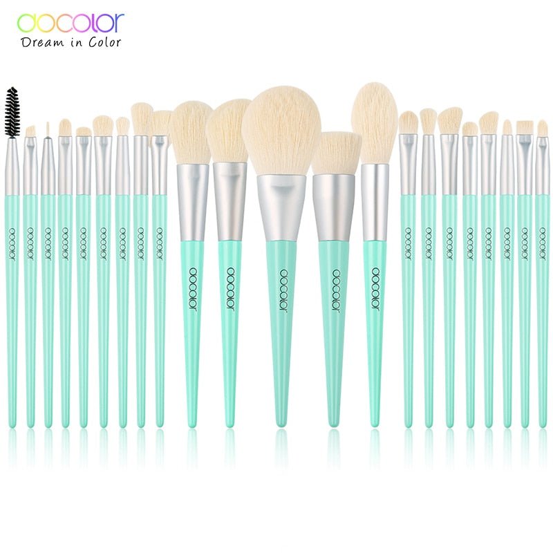 Docolor  Makeup Brushes Set Eye Shadow  Eyeliner Eyelash Cosmetic