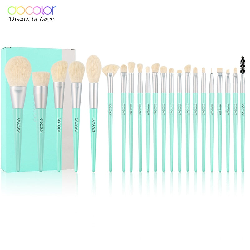 Docolor  Makeup Brushes Set Eye Shadow  Eyeliner Eyelash Cosmetic