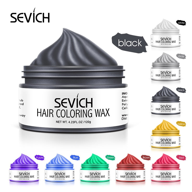 10 colors Strong And Hold Hair Wax