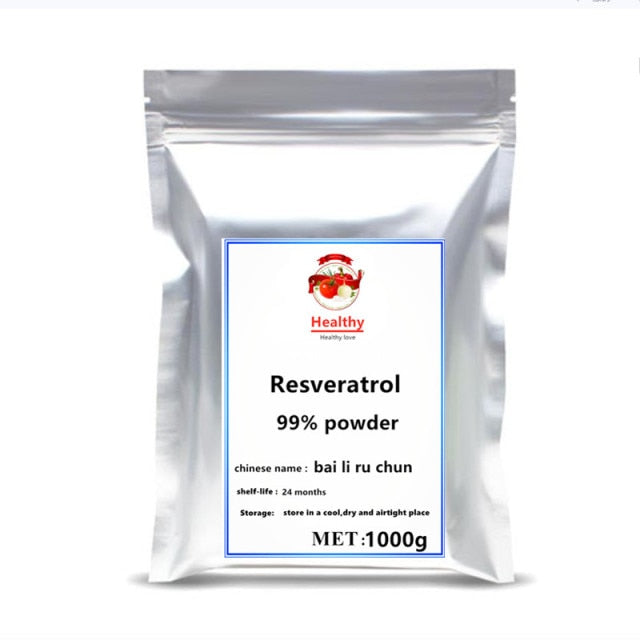 Resveratrol Powder Anti-Cancer Supplement Body Extract Antioxidant beauty skin