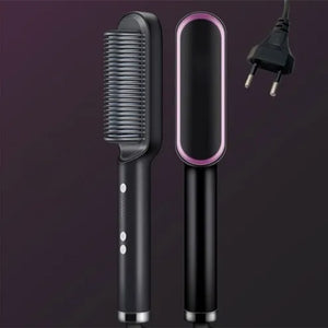 Hair Dryer Hot Air Brush Styler and Volumizer Hair Straightener Curler Comb Roller One Step Electric Ion Blow Dryer Beard Brush