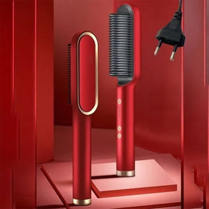 Hair Dryer Hot Air Brush Styler and Volumizer Hair Straightener Curler Comb Roller One Step Electric Ion Blow Dryer Beard Brush