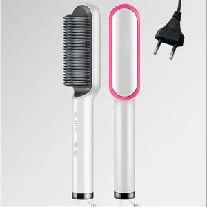 Hair Dryer Hot Air Brush Styler and Volumizer Hair Straightener Curler Comb Roller One Step Electric Ion Blow Dryer Beard Brush