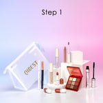 QIBEST Professional Makeup Set Cosmetic Kits Eyeshadow Lipstick Blusher