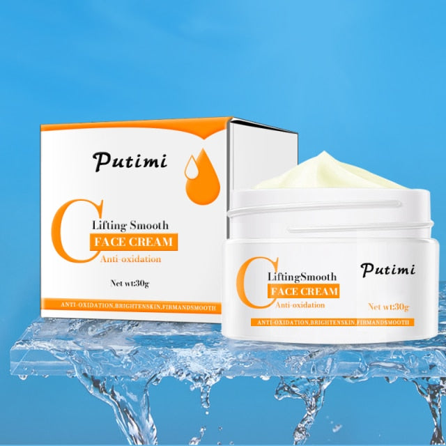 PUTIMI Rose Face Cream Anti Aging Dark Spots Freckles Remove