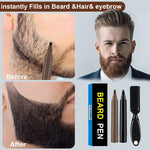 Beard Pen Beard Filler And Brush Beard Enhancer Waterproof