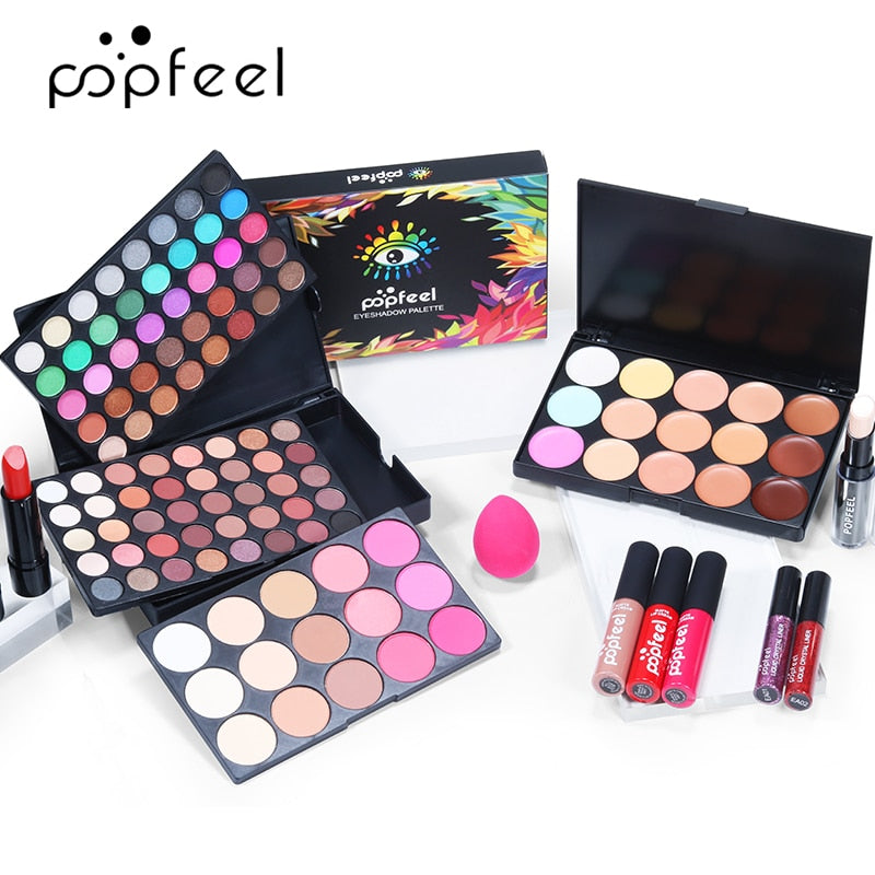 Makeup Gift Set For Women Full Kit Cosmetic Essential Starter Bundle