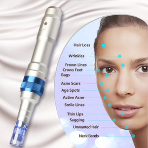 Wireless Professional Derma Pen Electric Skin Care Device Microneedling